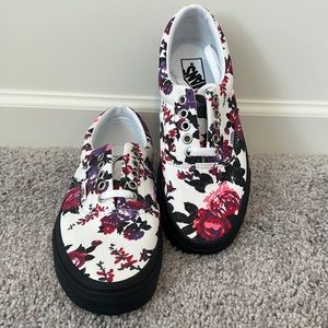Vans Era Floral - Unisex, US Women’s 8.5 or US Men’s 7.0. No tags/box.